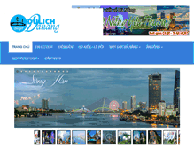 Tablet Screenshot of dulichdanang24h.com